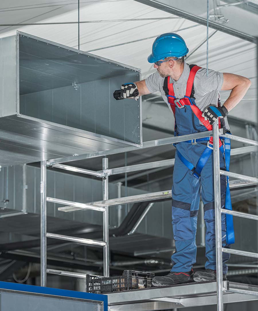 Commercial HVAC installation service